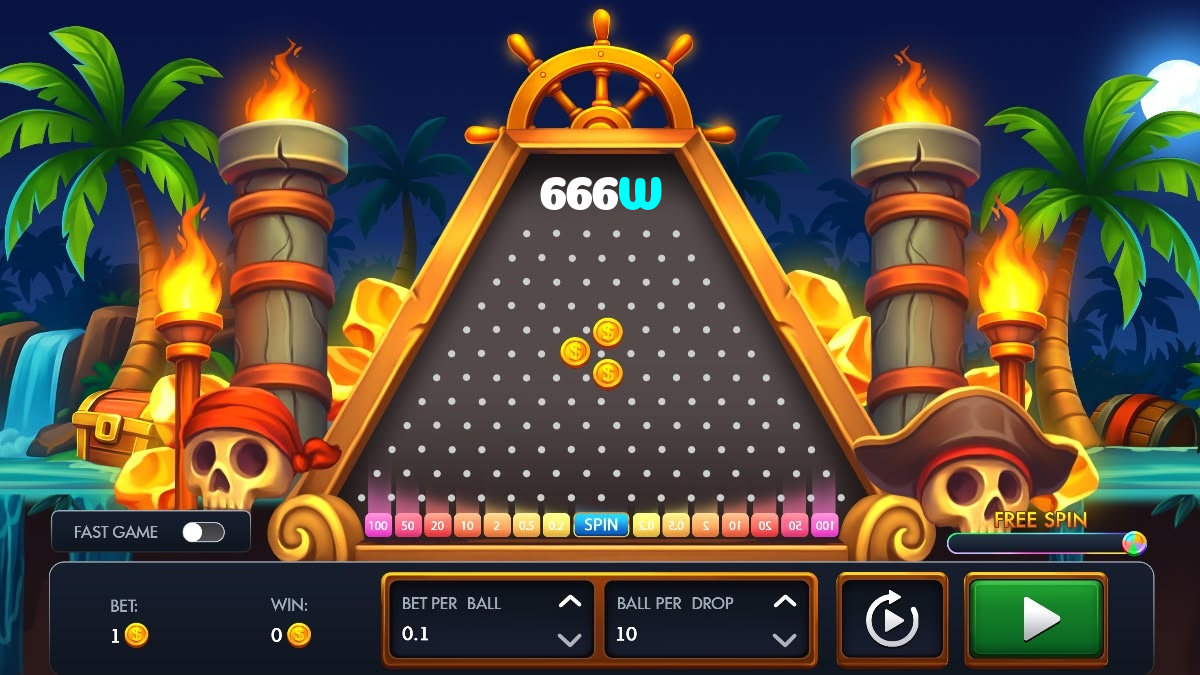 666W